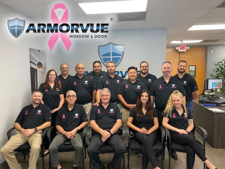ARMORVUE Goes Pink for October